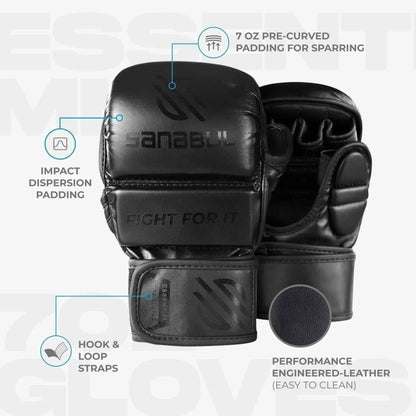 Sanabul Essential 7 Oz MMA Gloves Men & Women