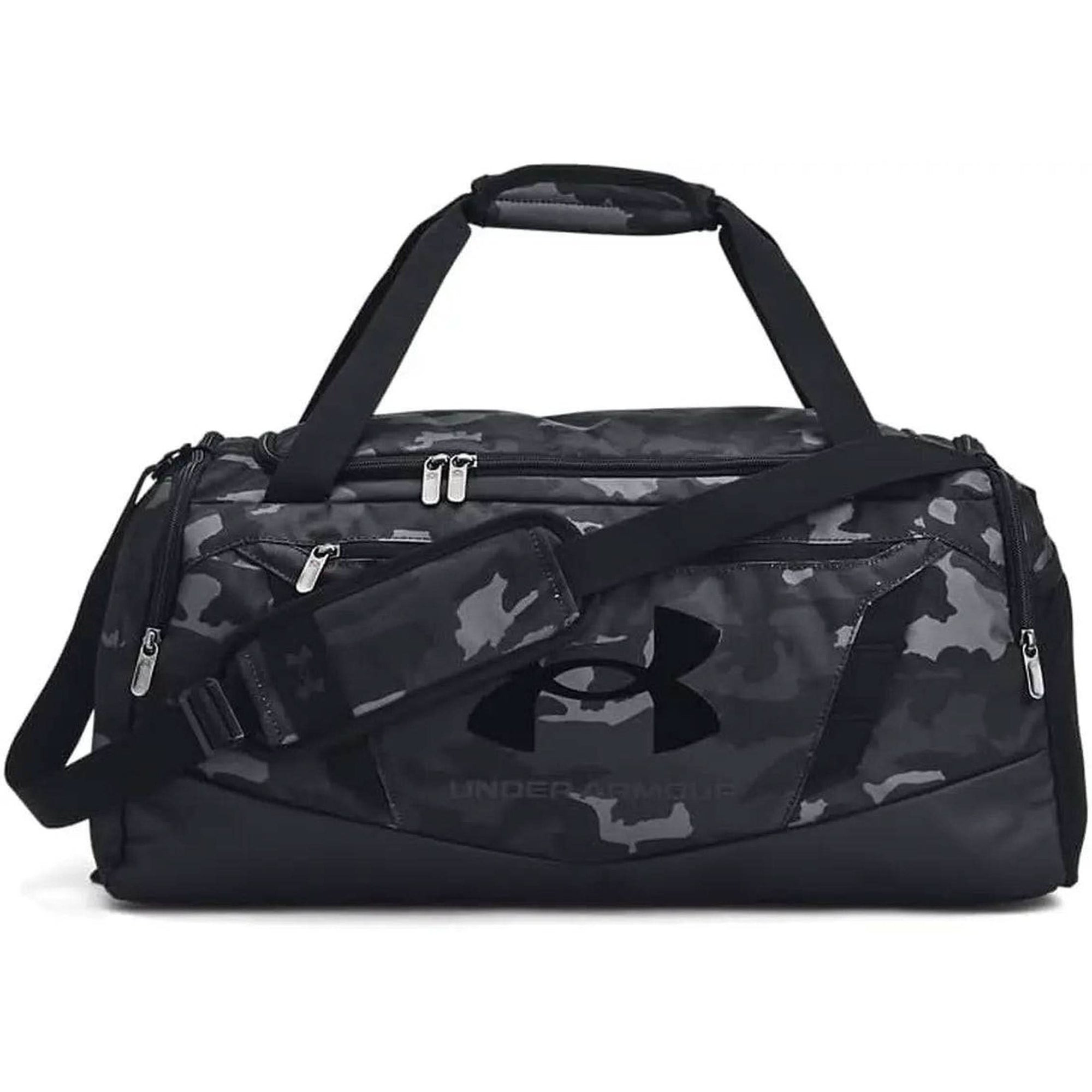 Under Armour Unisex-Adult Undeniable 5.0 Duffle , Black 001 /Metallic Silver , Medium