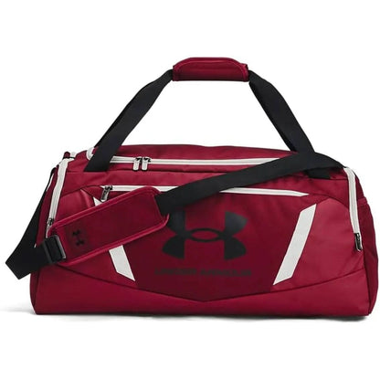 Under Armour Unisex-Adult Undeniable 5.0 Duffle , Black 001 /Metallic Silver , Medium