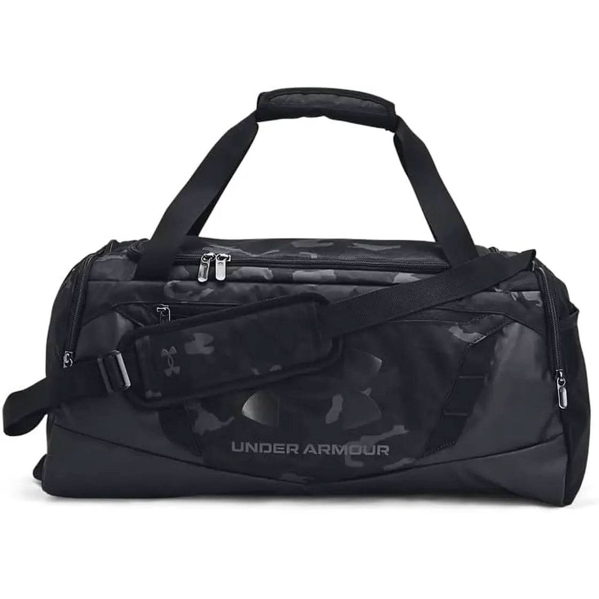 Under Armour Unisex-Adult Undeniable 5.0 Duffle , Black 001 /Metallic Silver , Medium