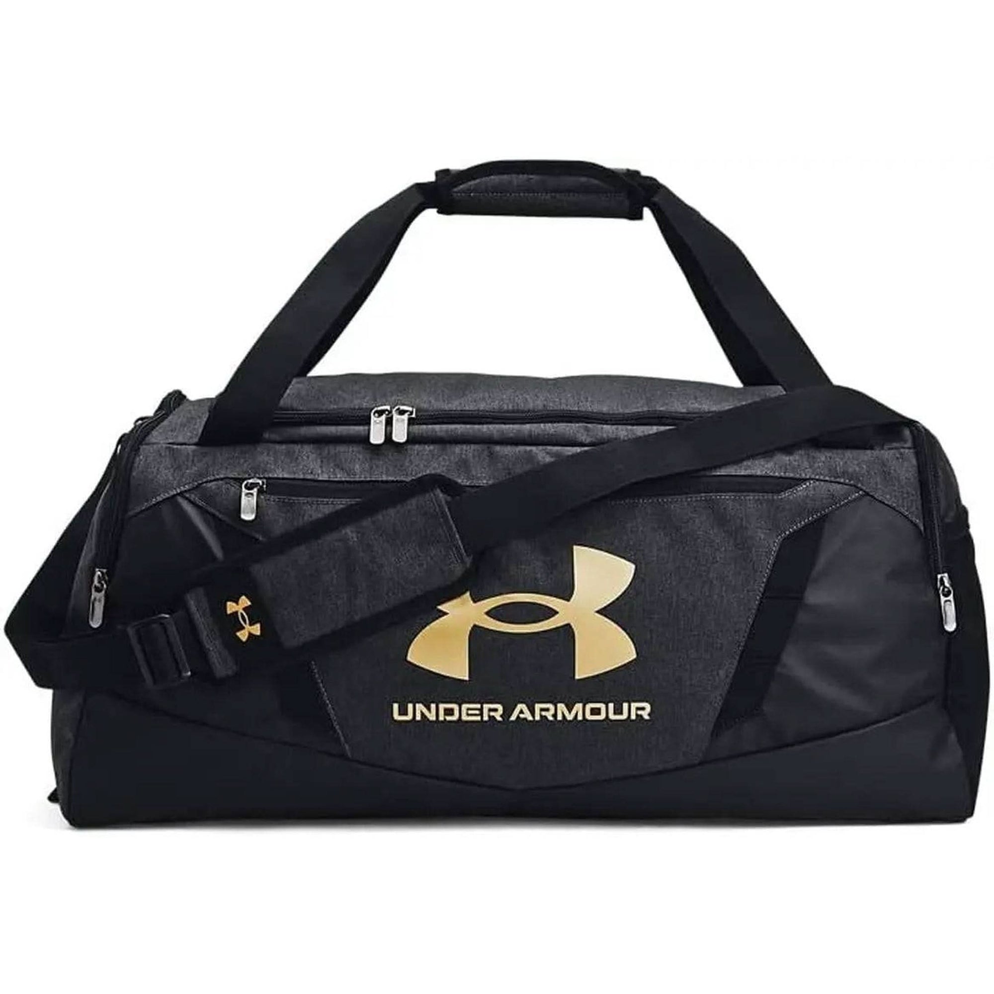 Under Armour Unisex-Adult Undeniable 5.0 Duffle , Black 001 /Metallic Silver , Medium