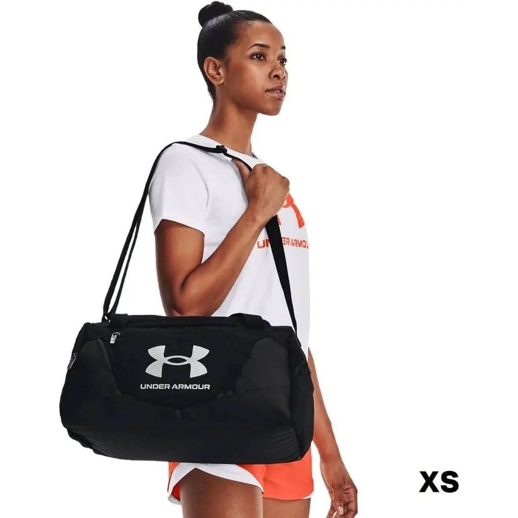 Under Armour Unisex-Adult Undeniable 5.0 Duffle , Black 001 /Metallic Silver , Medium