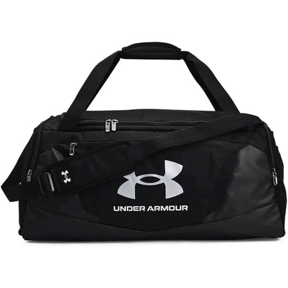 Under Armour Unisex-Adult Undeniable 5.0 Duffle , Black 001 /Metallic Silver , Medium