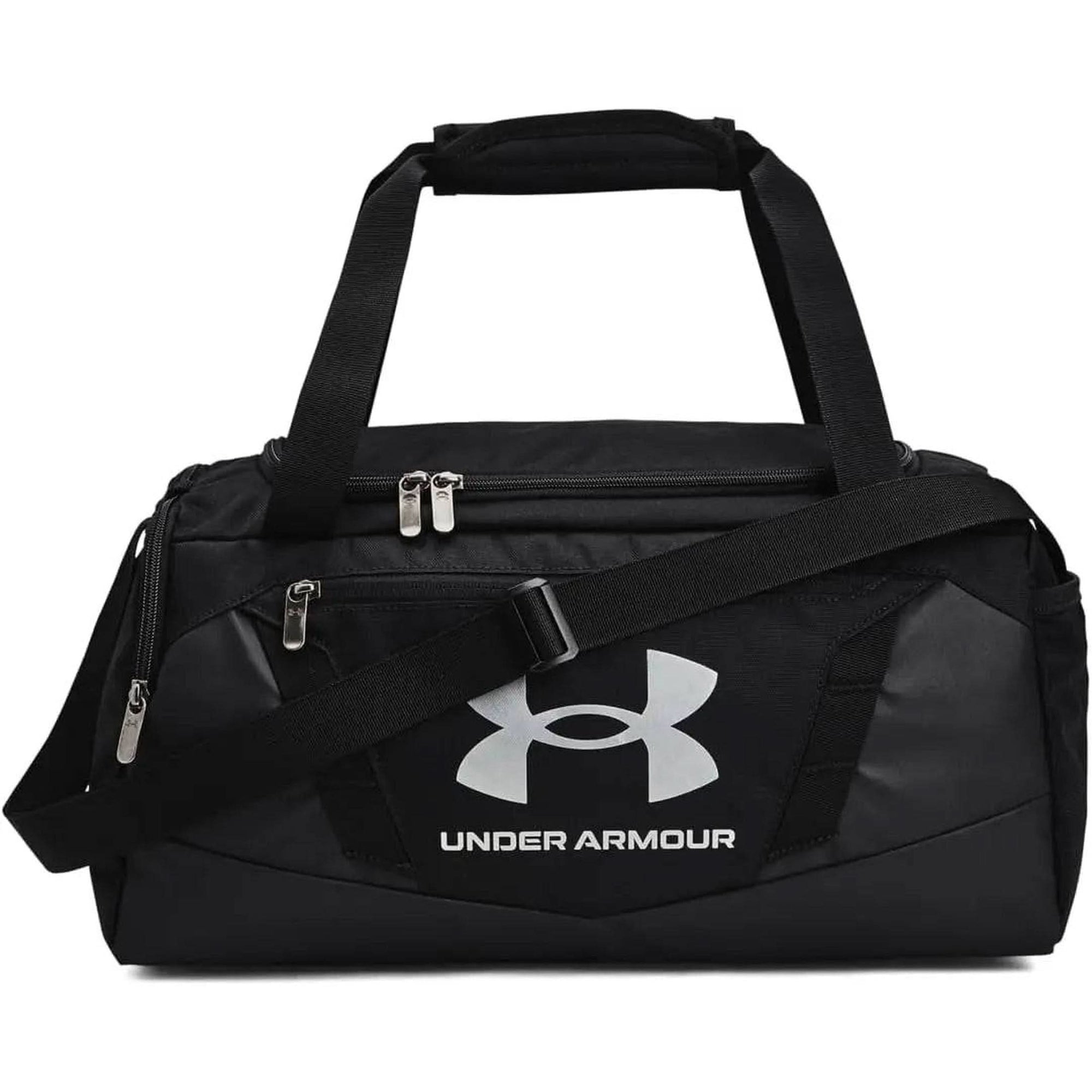 Under Armour Unisex-Adult Undeniable 5.0 Duffle , Black 001 /Metallic Silver , Medium