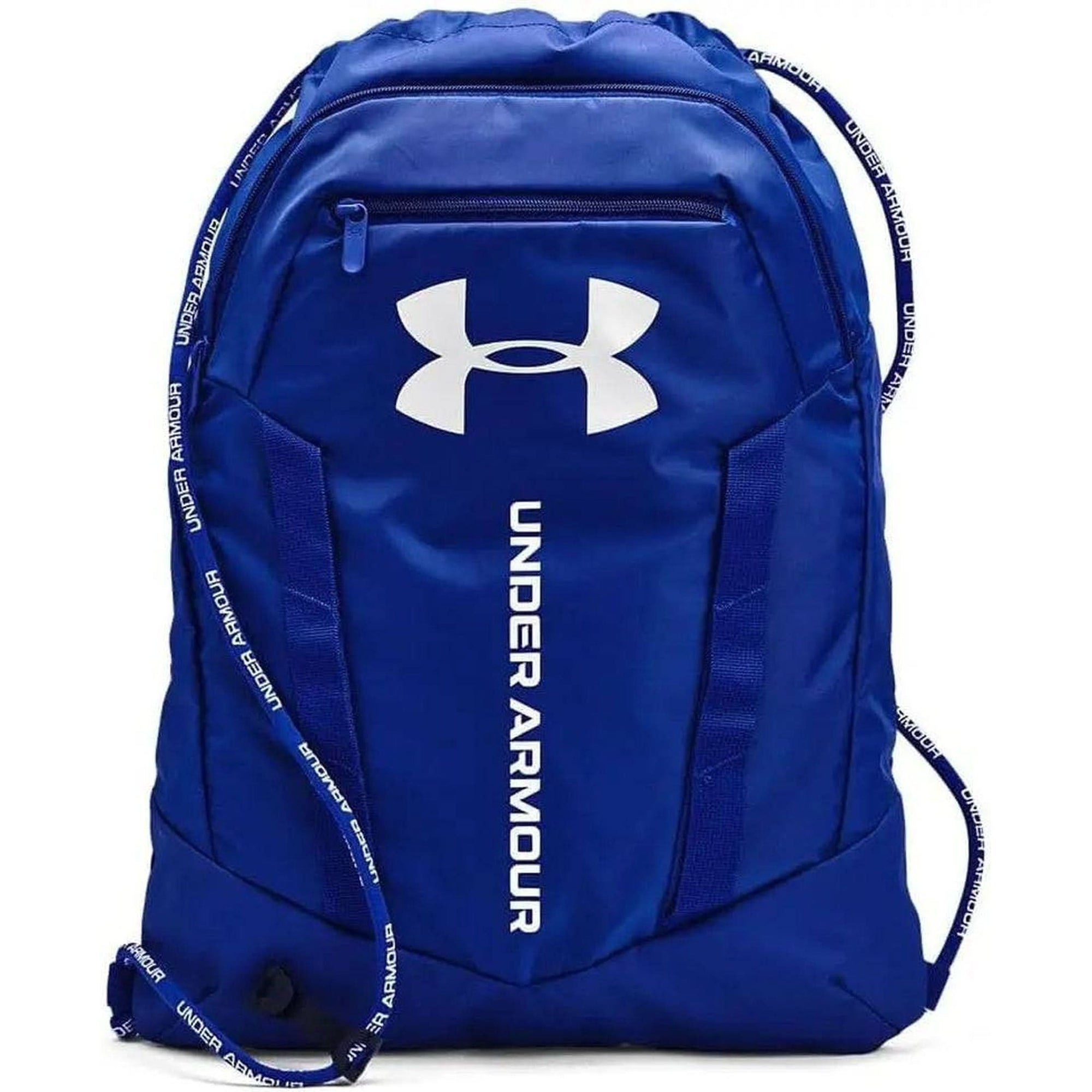 Under Armour Sackpack -Adult Undeniable Sackpack , Black 001 /Metallic Silver , One Size Fits Most