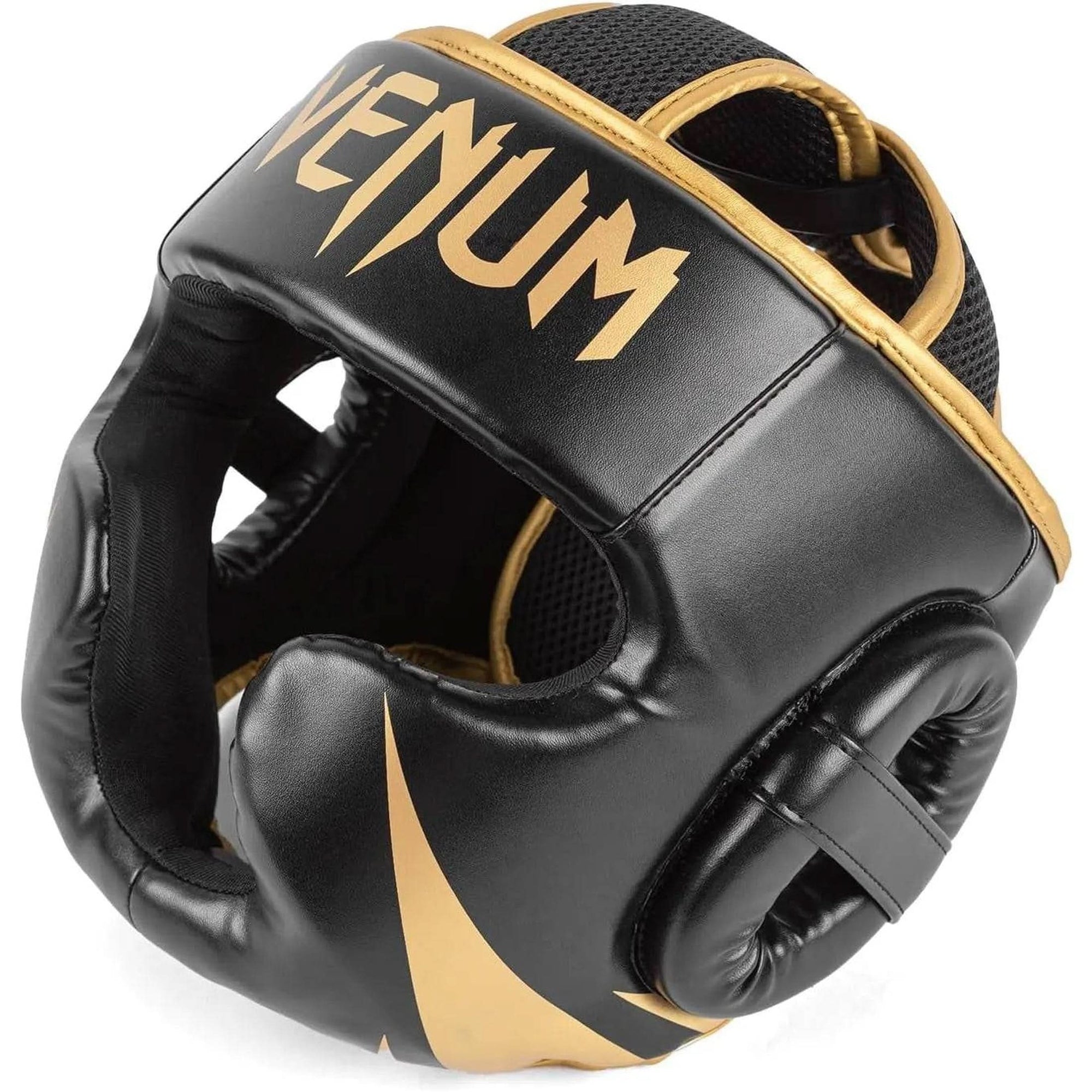 Venum Challenger Headgear - Black/Gold