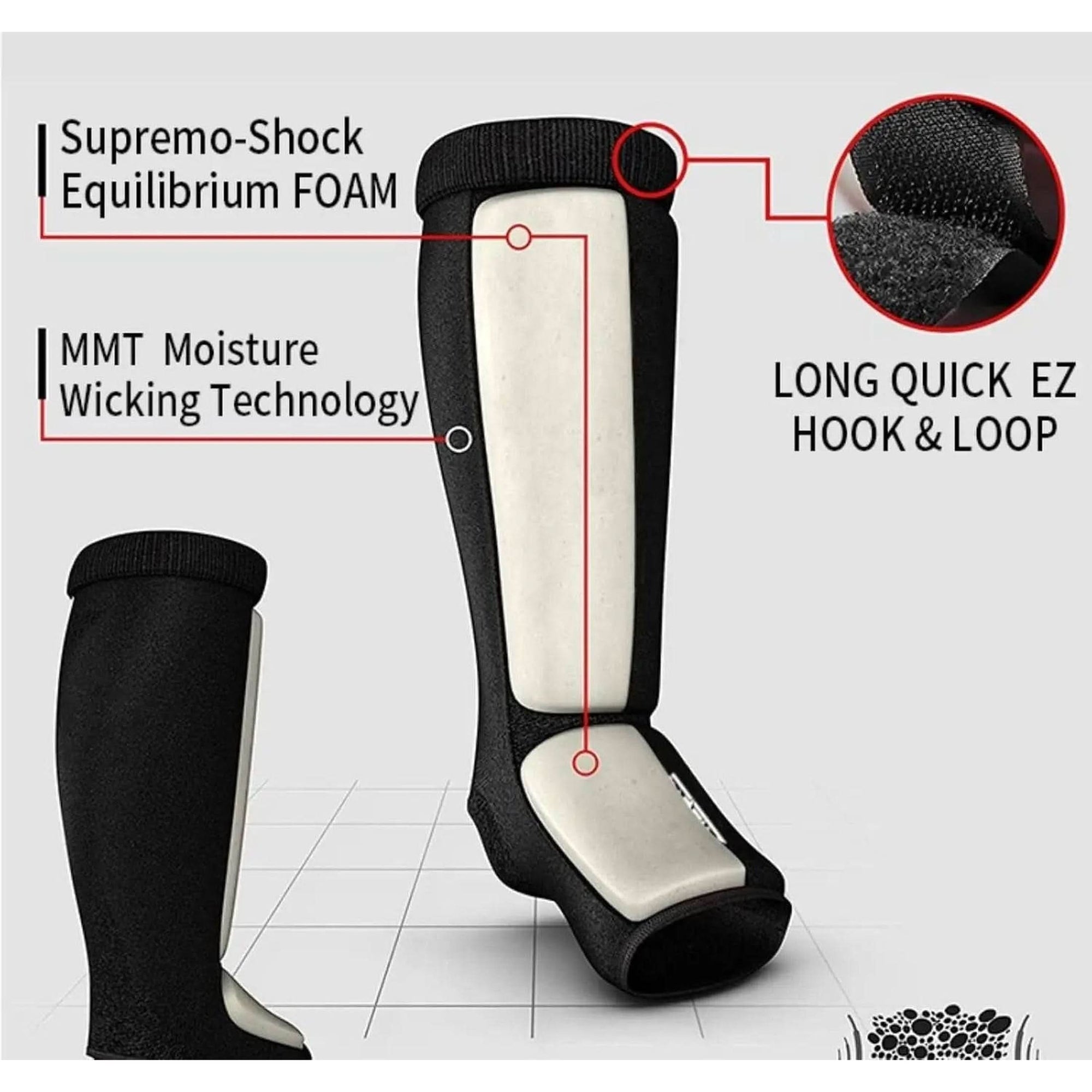 Taekwondo Cloth Calf Shin Instep Protector Guards