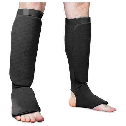 Taekwondo Cloth Calf Shin Instep Protector Guards